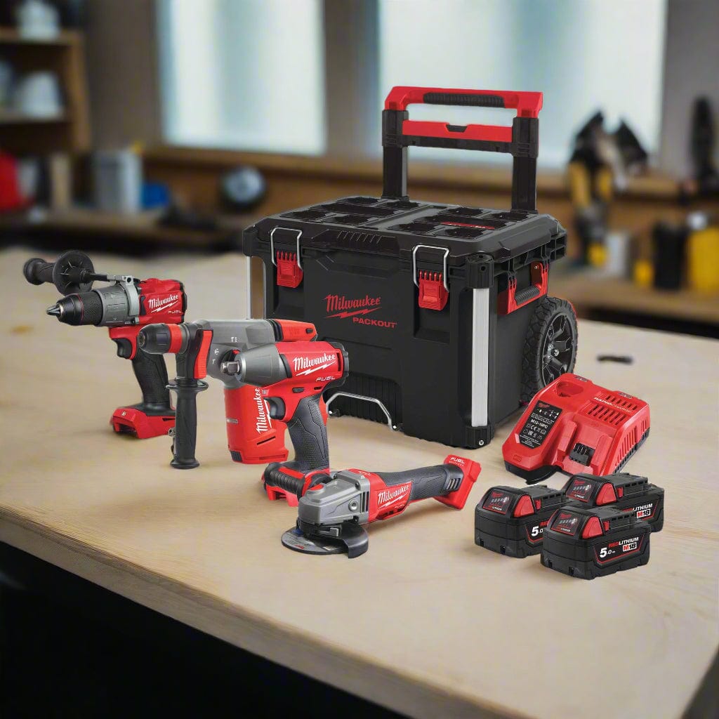 Milwaukee Power Tool Combo Kit Milwaukee M18 FUEL™ Powerpack Combo Kit - M18 FPP4A-503P