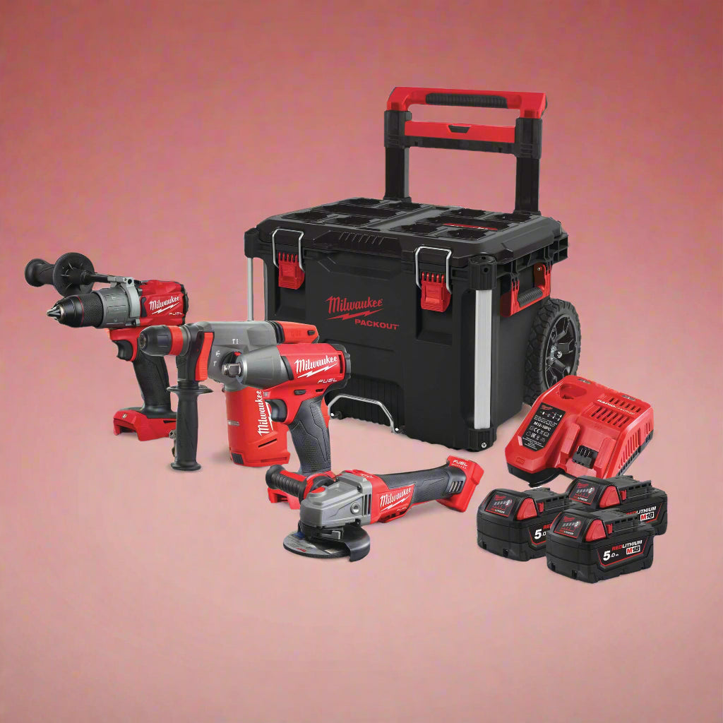 Milwaukee Power Tool Combo Kit Milwaukee M18 FUEL™ Powerpack Combo Kit - M18 FPP4A-503P