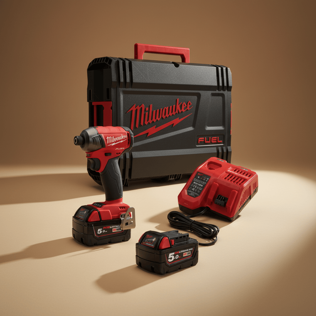 Milwaukee Impact Wrench & Driver Milwaukee M18 Surge 1/4" Hex Hydraulic Impact Driver Kit - M18FQID-502X