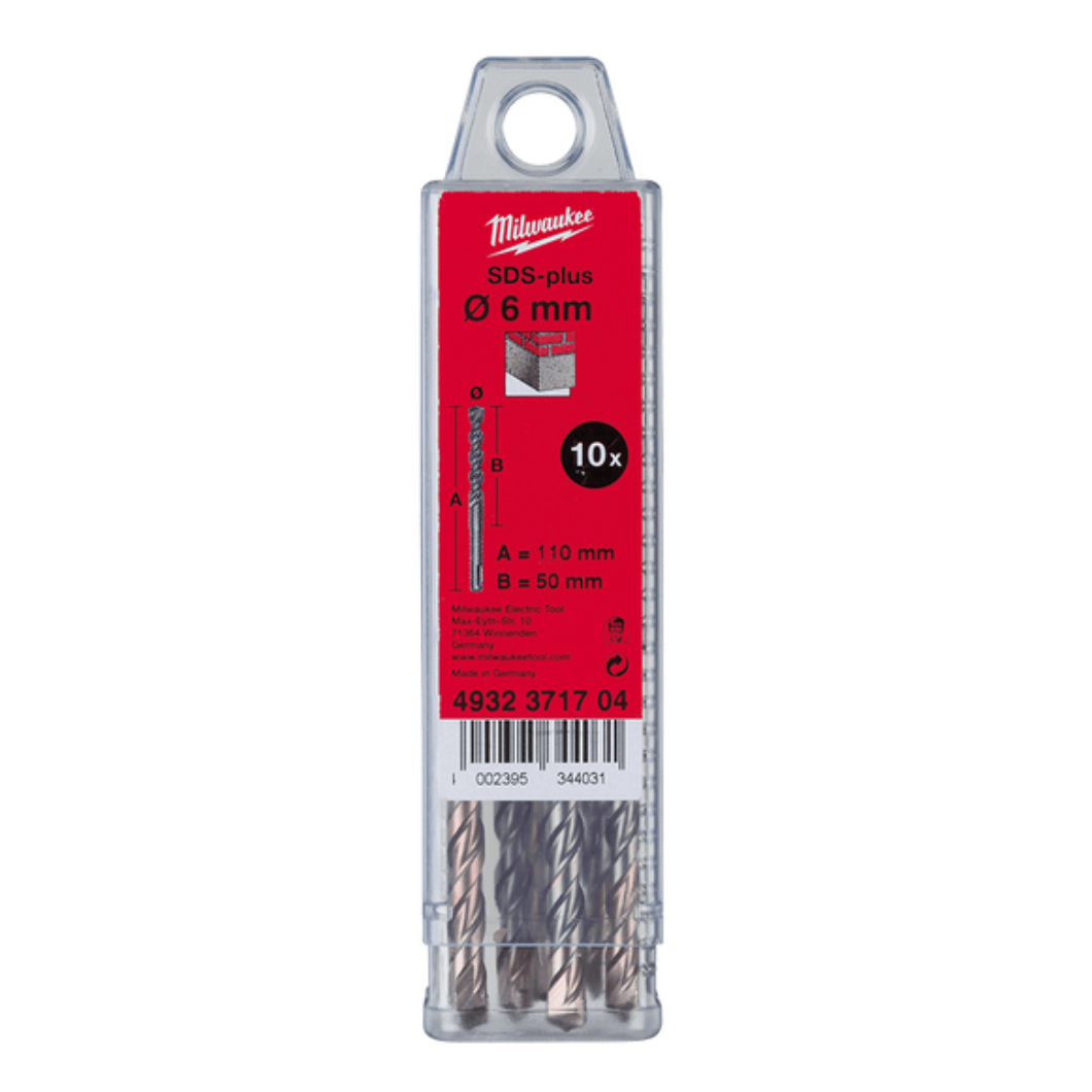 Milwaukee Drill Bits Milwaukee M2 6X110MM SDS Plus Drill Bit - 4932371704
