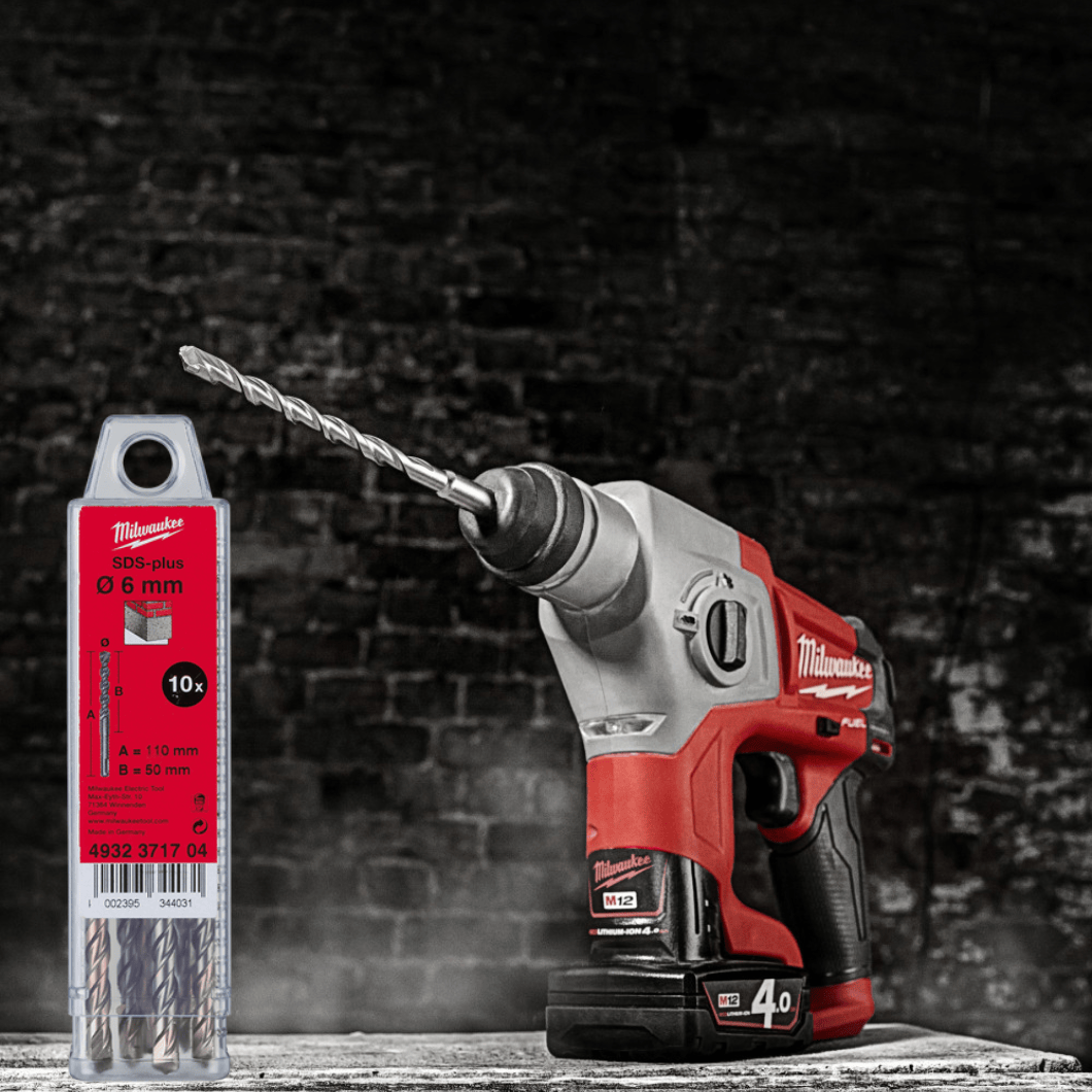 Milwaukee Drill Bits Milwaukee M2 6X110MM SDS Plus Drill Bit - 4932371704