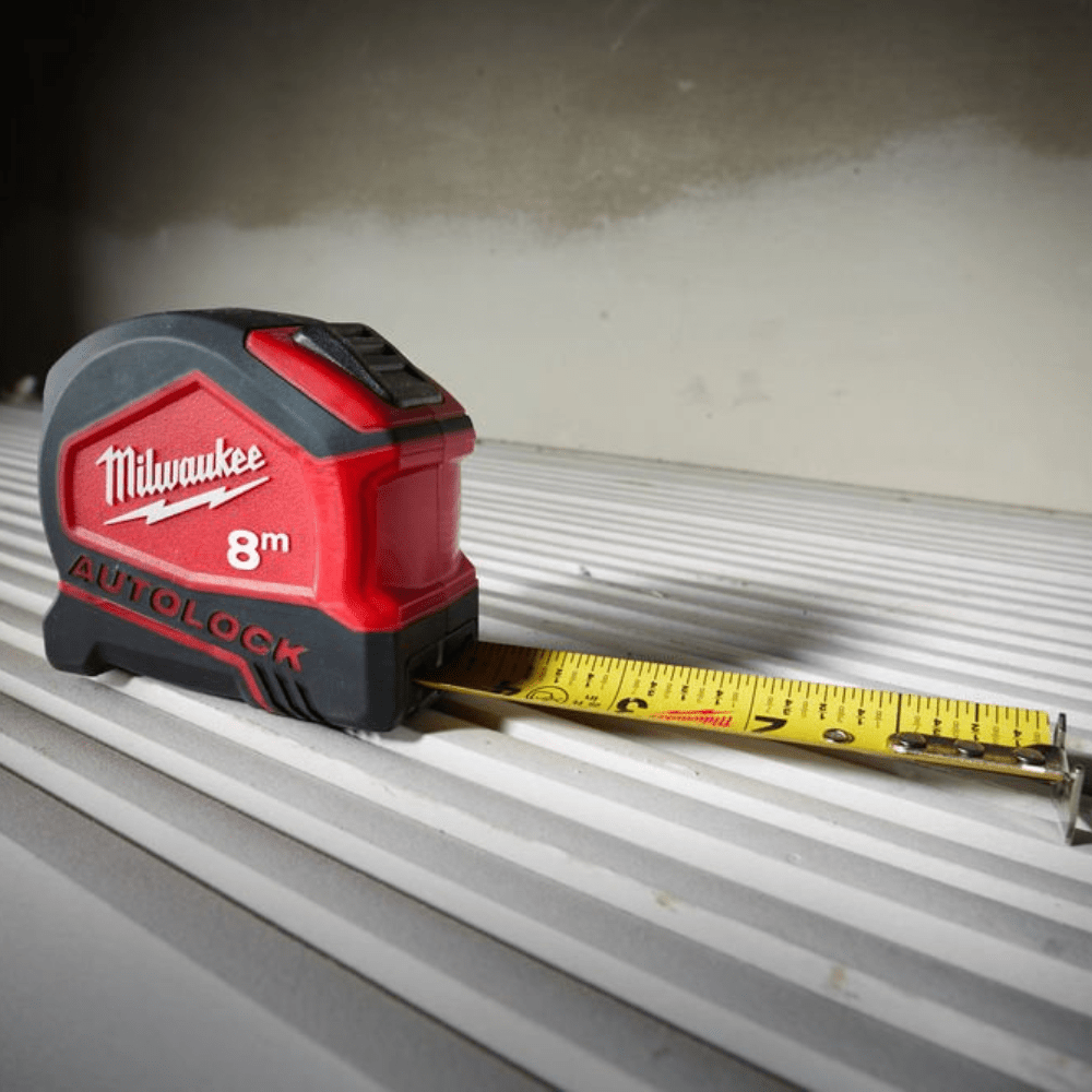 Milwaukee Tape Measure Milwaukee Measuring Tape With Auto Lock 8m/26ft - 4932464666