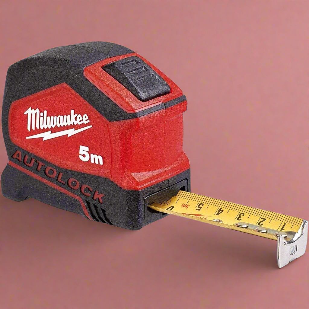 Milwaukee Tape Measure Milwaukee Measuring Tape With Auto Lock 8m/26ft - 4932464666