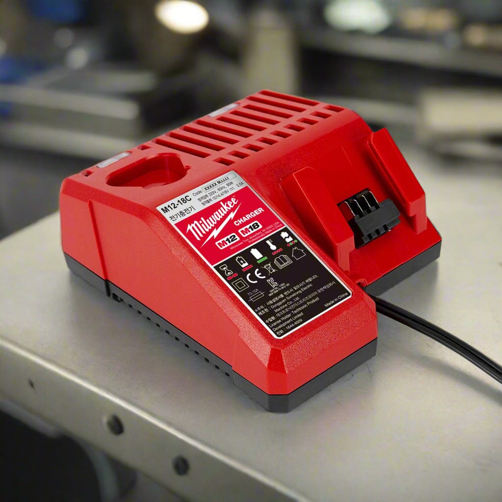 Milwaukee Batteries & Chargers Milwaukee Multi Voltage Charger 12V to 18V - M12-18 C