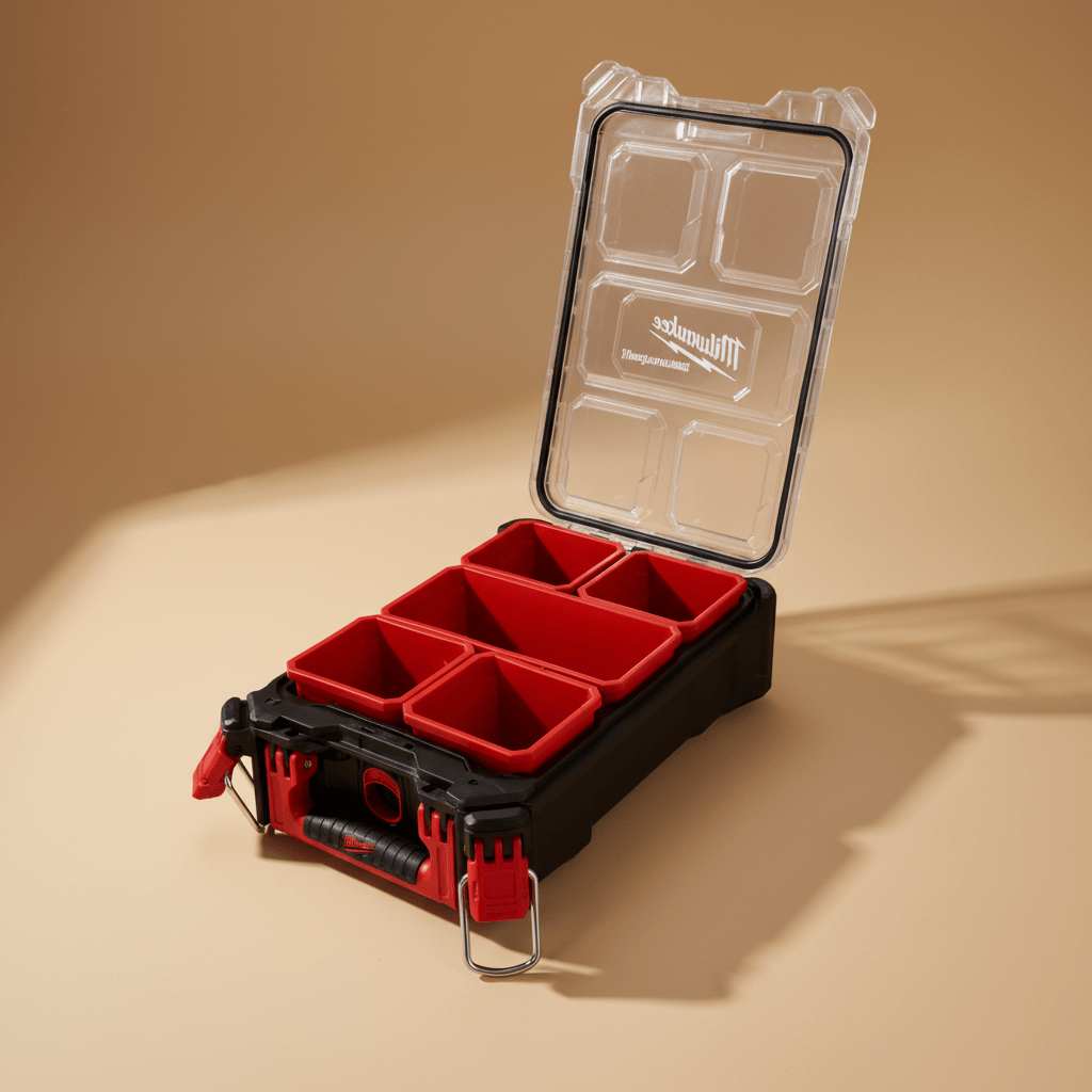 Milwaukee Tool Boxes Bags & Belts Milwaukee Packout Compact Organizer – 4932464083