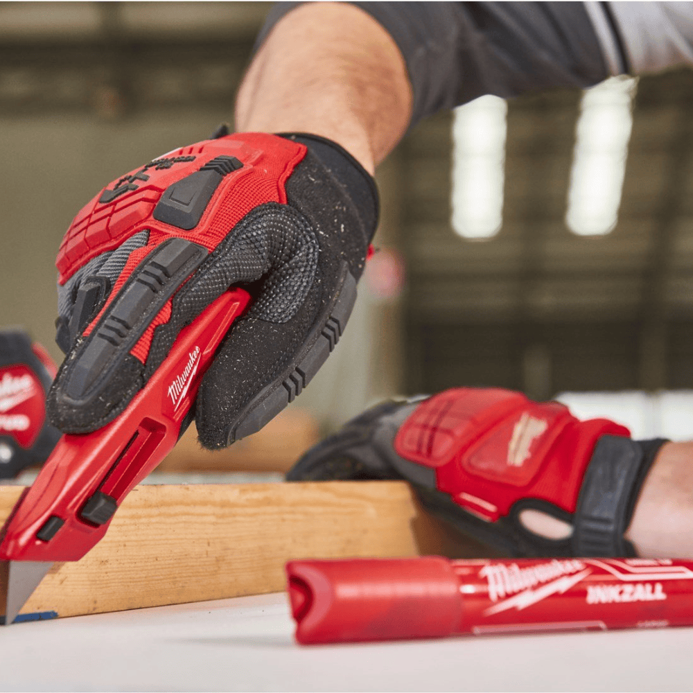 Milwaukee Work Gloves Milwaukee Safety Impact Demolition Gloves 8/M - 4932471908