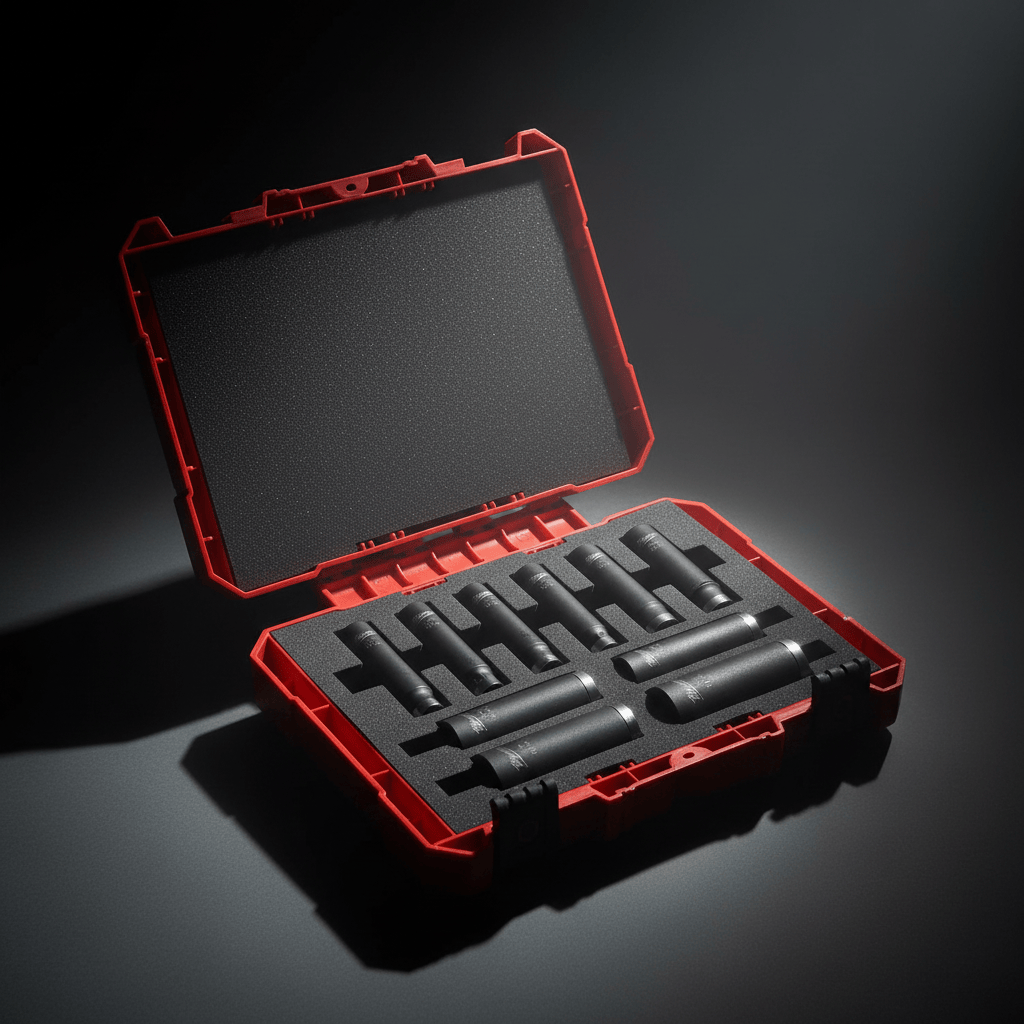 Milwaukee Sockets & Hex Keys Milwaukee Shockwave 1/2" 10-Piece Deep Impact Socket Set – 4932352861