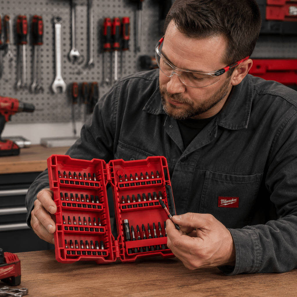 Milwaukee Drill Bits Milwaukee Shockwave Impact Duty 56-Piece Screwdriver Bit Set - 4932430581