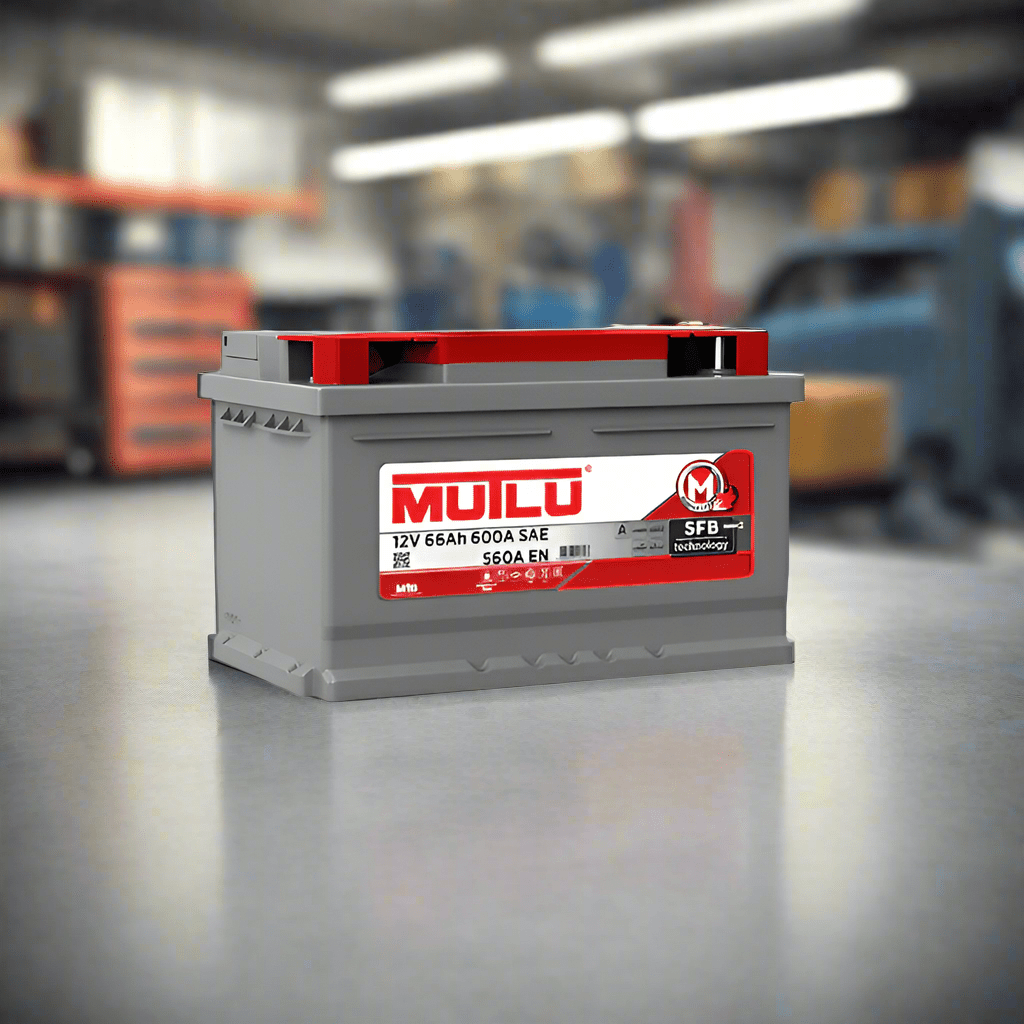 Mutlu Automotive Batteries Mutlu 13 Plate Car Battery 66AH