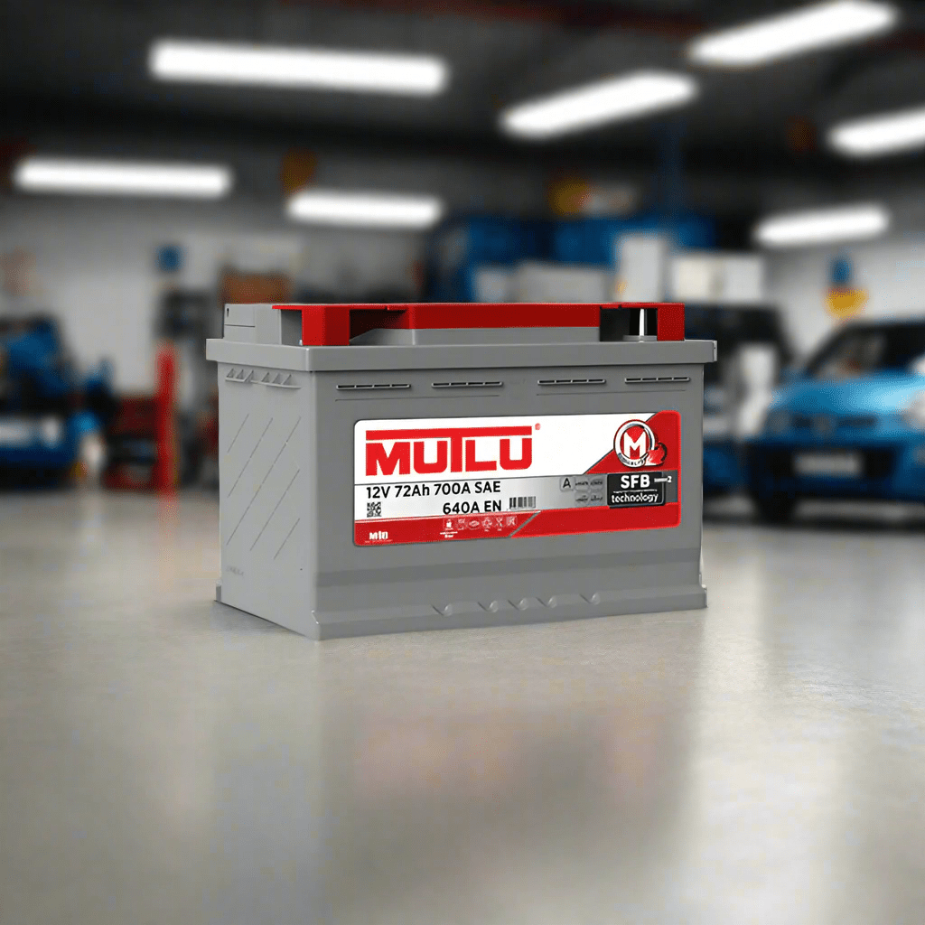 Mutlu Automotive Batteries Mutlu 15 Plate Car Battery 72AH