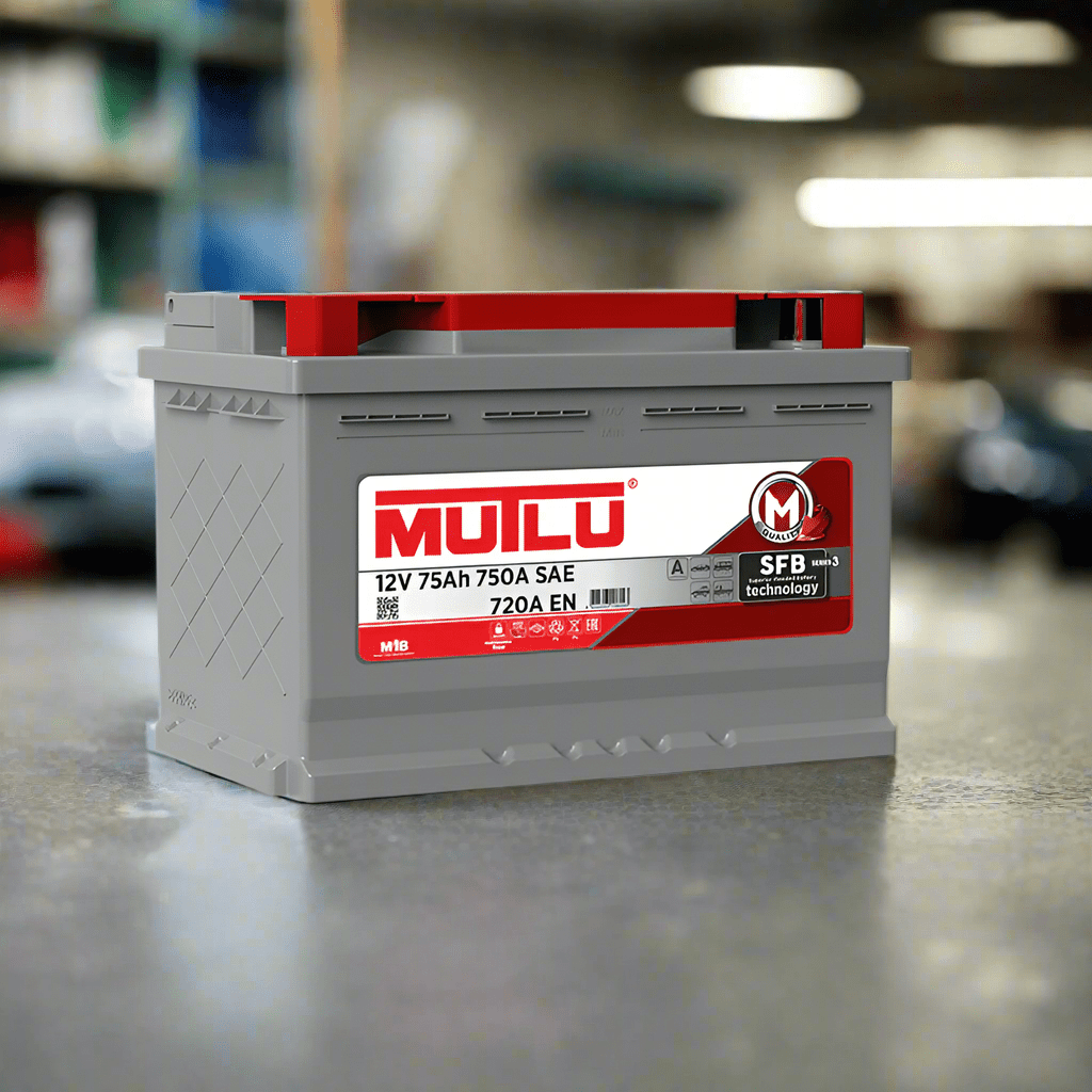 Mutlu Automotive Batteries Mutlu 15 Plate Car Battery 75AH