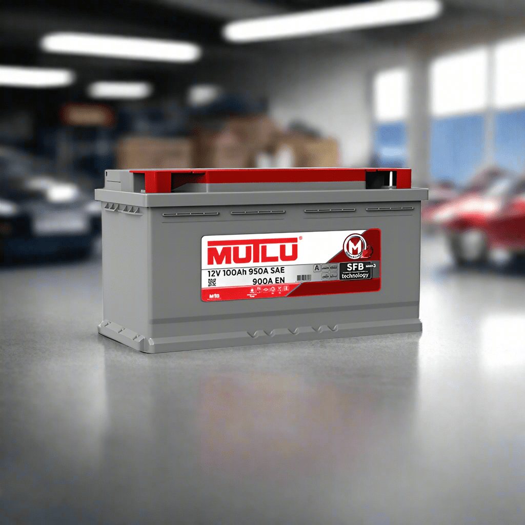 Mutlu Automotive Batteries Mutlu 19 Plate Car Battery 100AH