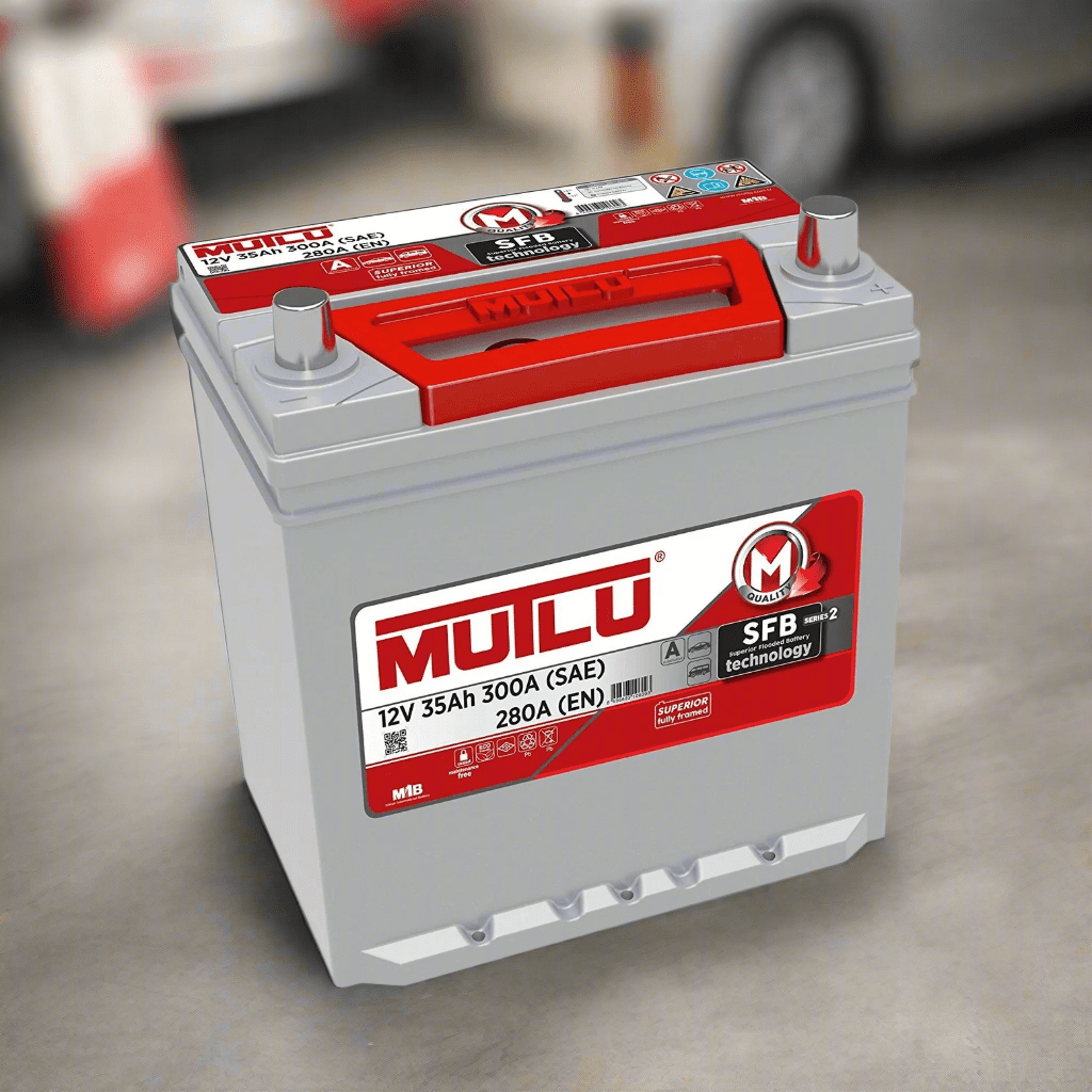Mutlu Automotive Batteries Mutlu 9 Plate Car Battery 35AH