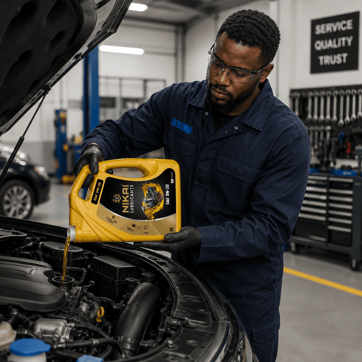 Nikai Engine Oils & Vehicle Fluids Nikai 5L Full Synthetic Low-Viscosity Petrol Engine Oil with API SP Performance - 0W20