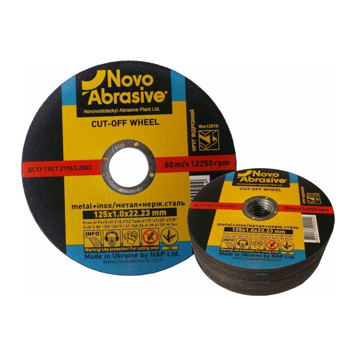 Novo Grinding & Cutting Wheels Novo Abrasive Metal Cutting Disc
