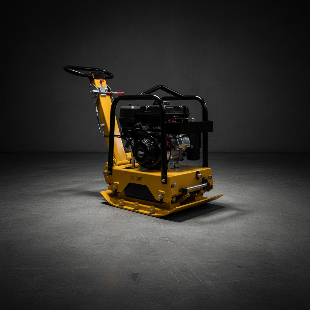 NRG Construction Equipment NRG 170KG Gasoline Reversible Plate Compactor 9HP - HBZ-160