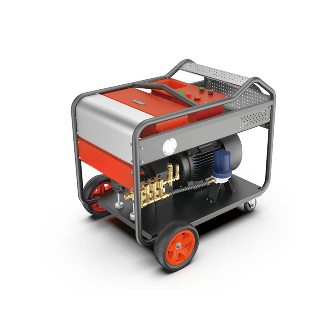 NRG Pressure Washer NRG 200 Bar Three-Phase Hot-Water Pressure Washer 5500W with 15L/min Flow & 90°C Output - LT-M20/15H