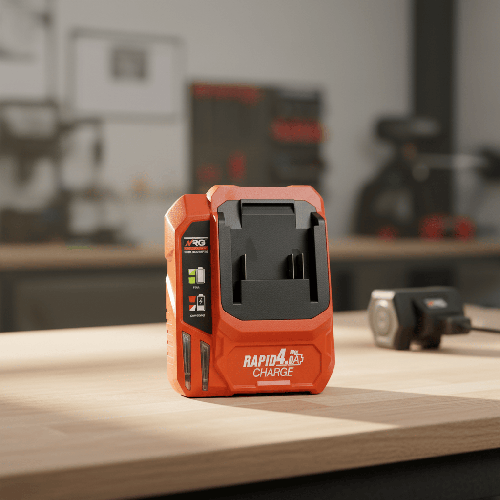 NRG Batteries & Chargers NRG 20V G2 Lithium-Ion Battery Charger for Compatible NRG Cordless-Tool Batteries - NDC20V-F4A