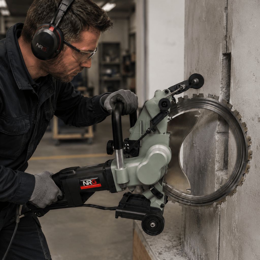 NRG Bench & Stationary Tool NRG 290mm High-Frequency Ring Saw 5000W - AC8400