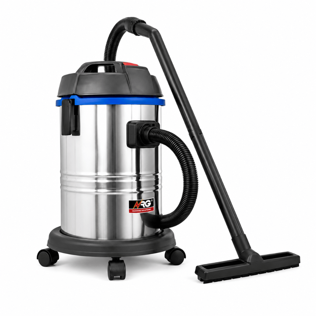 NRG Steam & Vacuum Cleaner NRG 30L Silent Mode Stainless Steel Wet & Dry Vacuum Cleaner 1000W - HT-30J