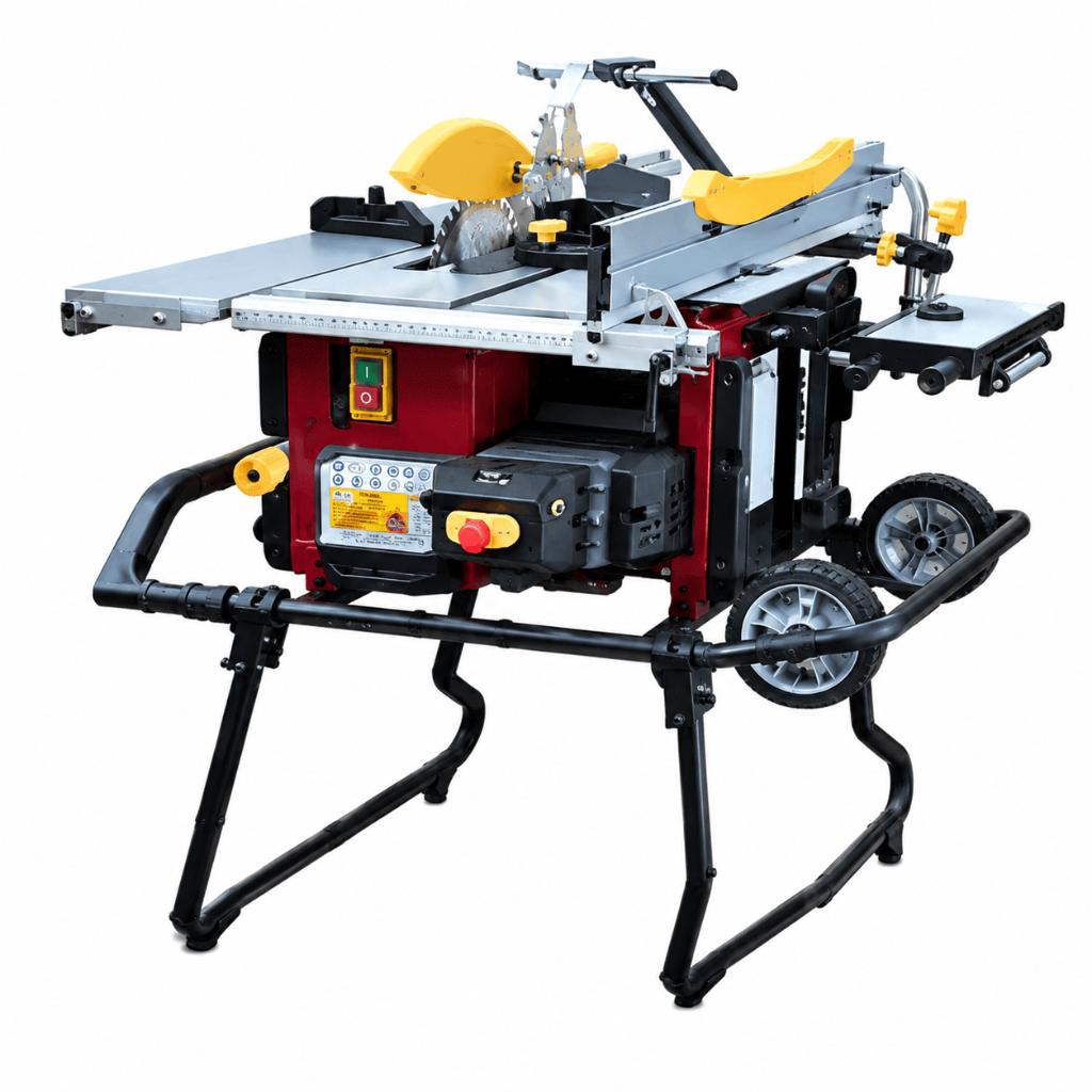 NRG Bench & Stationary Tool NRG 5 in 1 Combination Table Saw with Stand - ZH06
