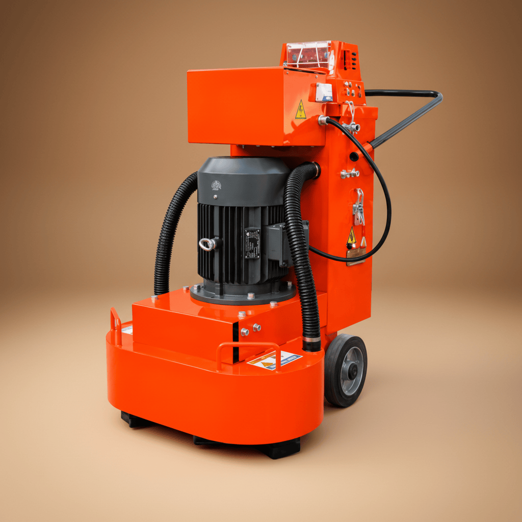 NRG Bench & Stationary Tool NRG 630mm Three Phase Concrete Floor Grinder 5.5KW - MG630B