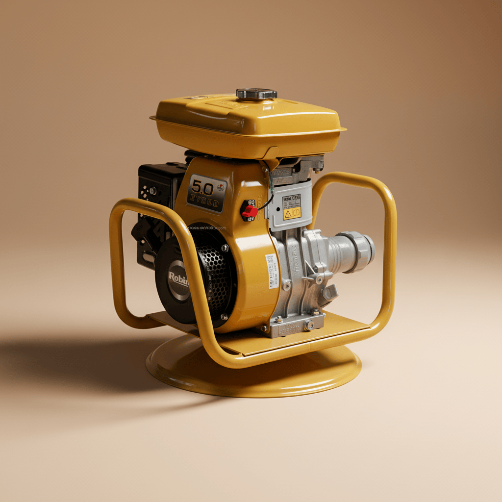NRG Construction Equipment NRG Dynapac Gasoline Concrete Vibrator with Robin Engine 5.0HP - NEY20-D