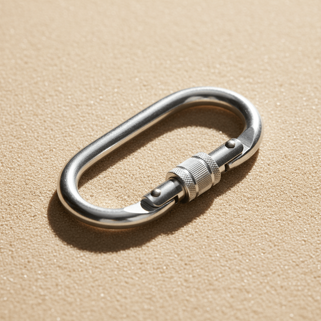 NRG Specialty Safety Equipment NRG Heavy Duty Alloy Steel Safety Ring Carabiner 40kN - HD24