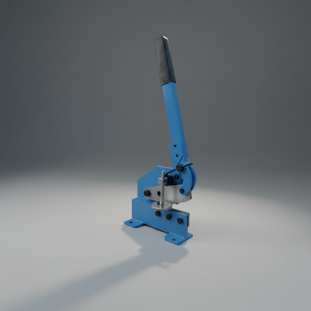NRG Construction Equipment NRG Heavy-Duty Manual Lever Shear for Sheet, Flat & Round Mild Steel | 10" & 12"