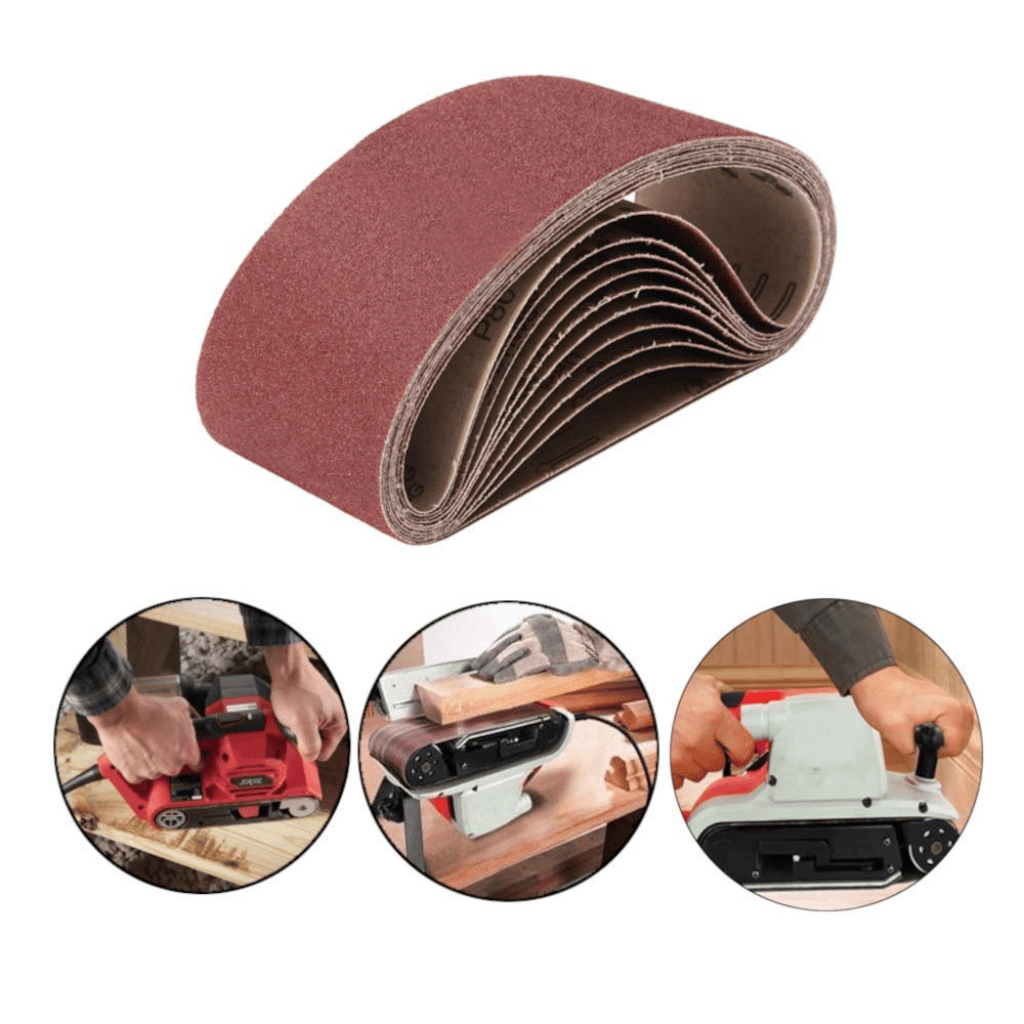 NRG Sanding sheet NRG Sanding Paper Set for NRG Belt Sander BDX69 - PS-BDX69