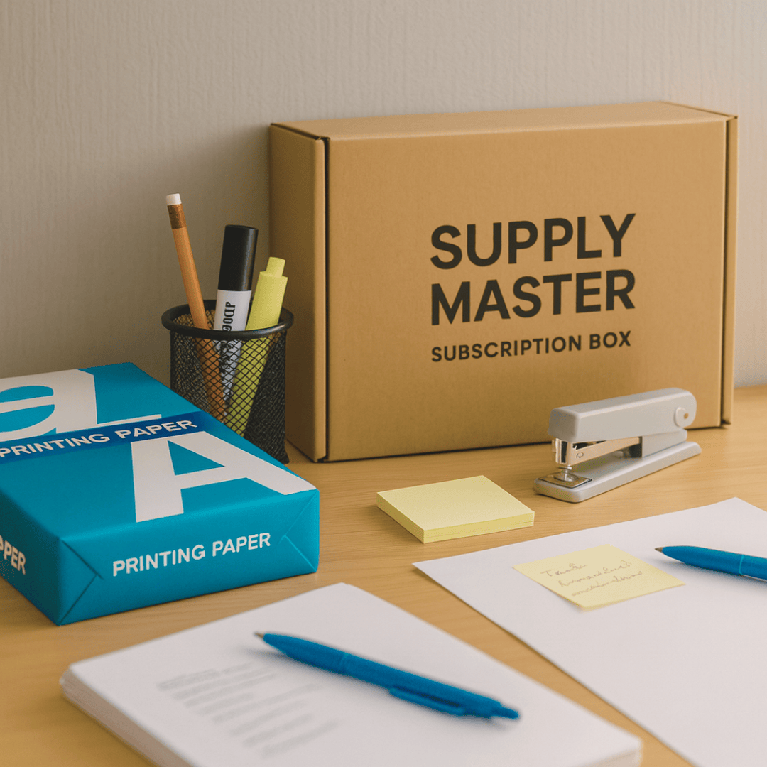 Office Essentials Kit B2B Subscription Essential Office Stationery Subscription Kit - Small Teams (5–15 Staff)