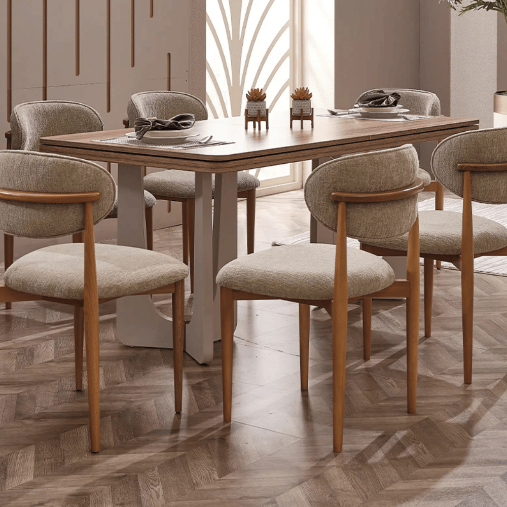 Parlermo Dining Room Furniture Parlermo 6-Seater Dining Room Set