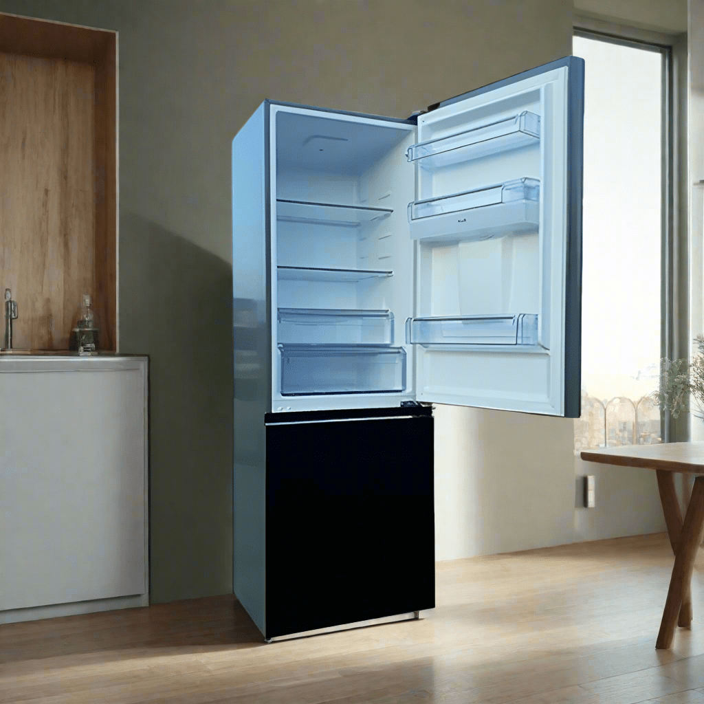Pearl Refrigerators & Freezers Pearl 251L Bottom Freezer + Dispenser Refrigerator - PF-334BWD-2B