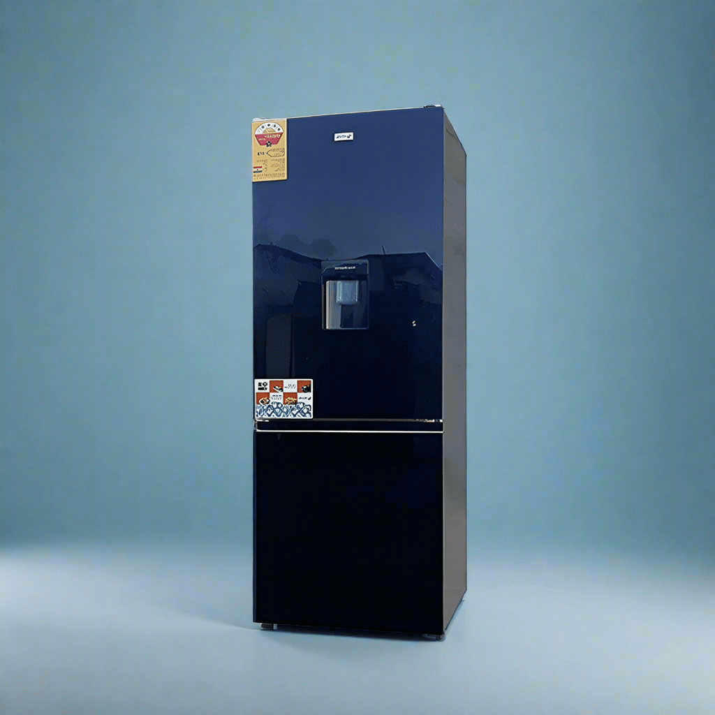 Pearl Refrigerators & Freezers Pearl 251L Bottom Freezer + Dispenser Refrigerator - PF-334BWD-2B