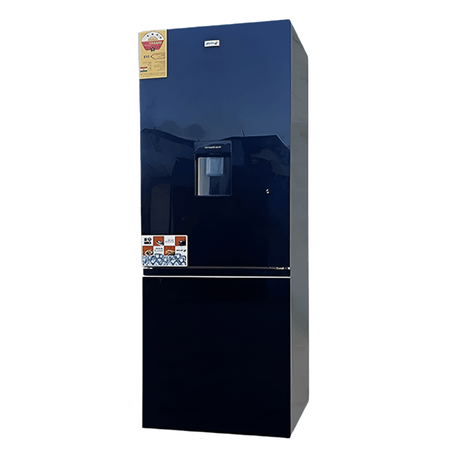 Pearl Refrigerators & Freezers Pearl 251L Bottom Freezer + Dispenser Refrigerator - PF-334BWD-2B