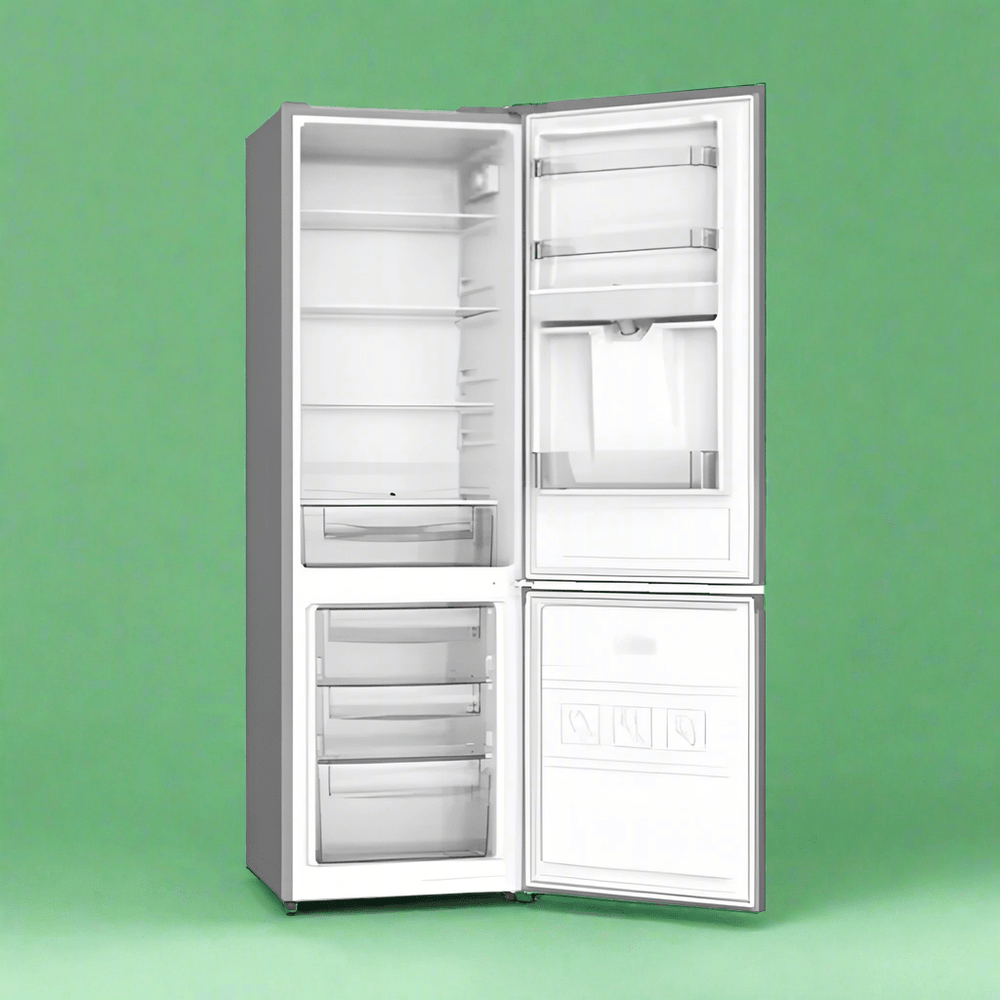 Pearl Refrigerators & Freezers Pearl 261L Bottom Freezer + Dispenser Refrigerator - PF-406B-2B