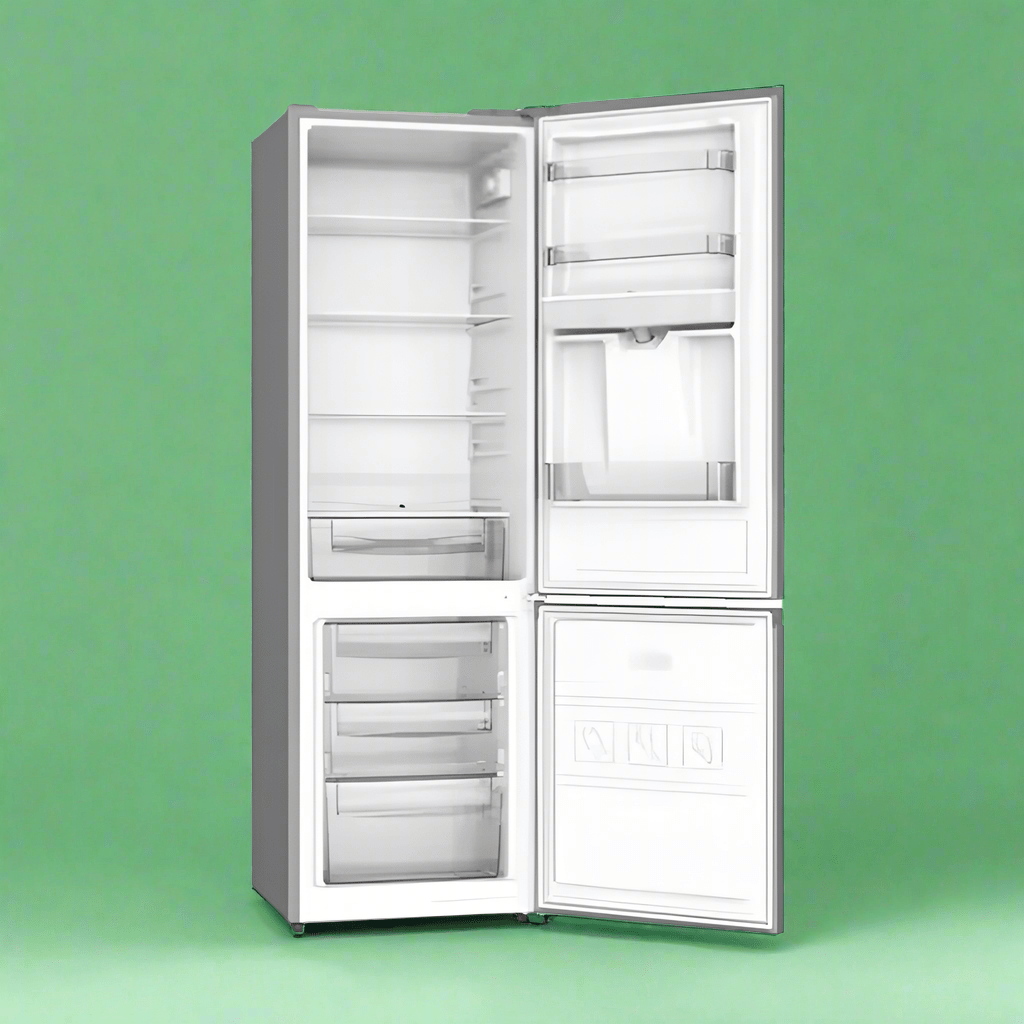 Pearl Refrigerators & Freezers Pearl 261L Bottom Freezer + Dispenser Refrigerator - PF-406B-2B