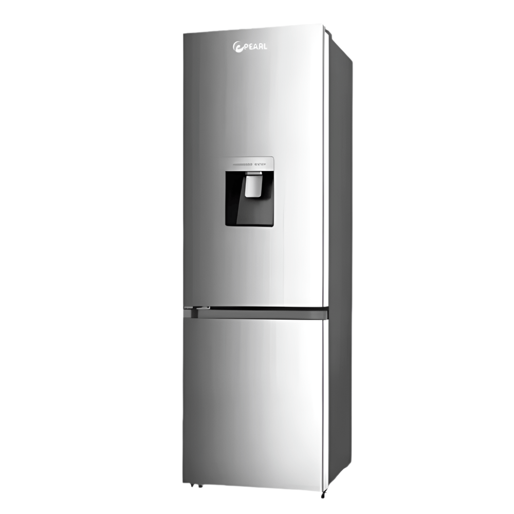 Pearl Refrigerators & Freezers Pearl 261L Bottom Freezer + Dispenser Refrigerator - PF-406B-2B