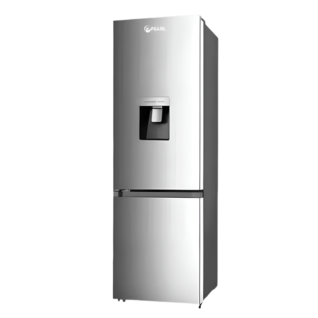 Pearl Refrigerators & Freezers Pearl 261L Bottom Freezer + Dispenser Refrigerator - PF-406B-2B