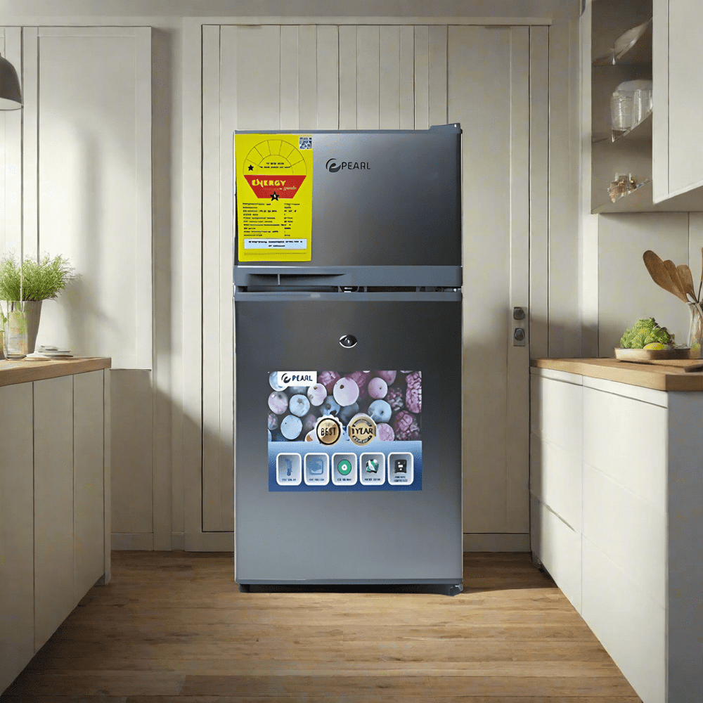 Pearl Refrigerators & Freezers Pearl 80L Double Door Refrigerator - PF-100T-2B