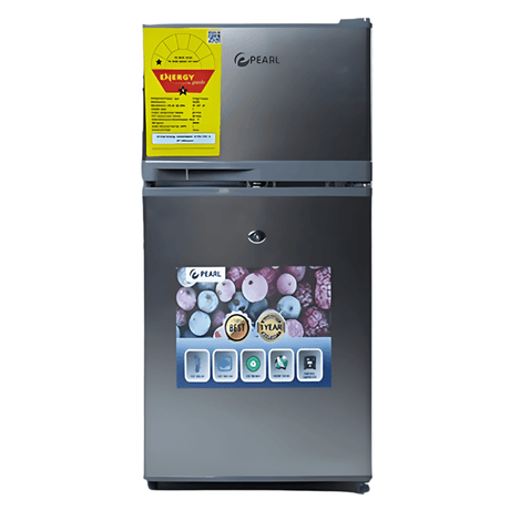 Pearl Refrigerators & Freezers Pearl 80L Double Door Refrigerator - PF-100T-2B