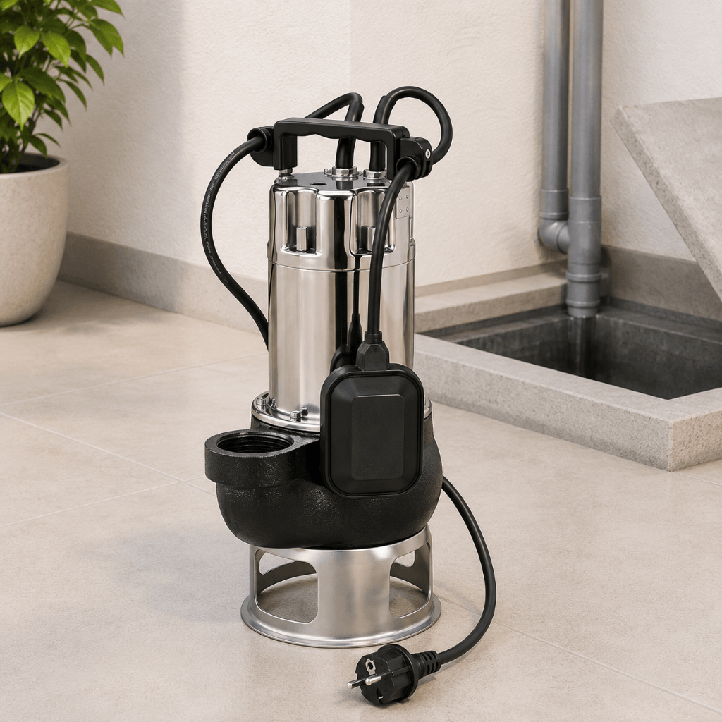 Pentax Submersible Pumps Pentax 2" Submersible Sewage Water Pump 1350W - DG100/2G
