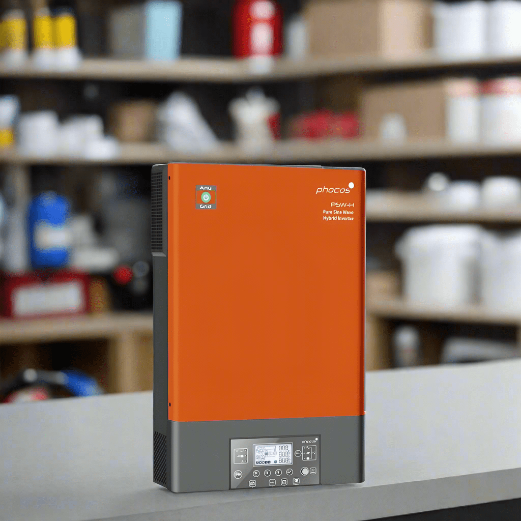 Phocos Inverters & Inverter/Chargers Phocos 3kW Any-Grid Hybrid Inverter Charger - PSW-B-3KW-230/24V