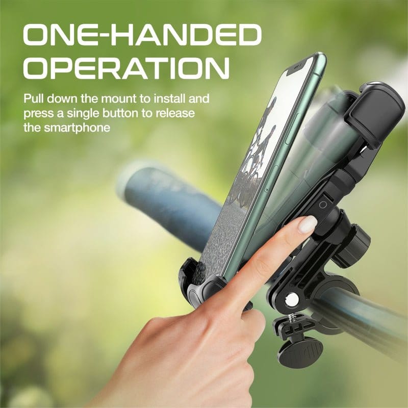 Promate Navigation & Smart Devices Promate Quick-Clamp Bike Mount for Smartphones - BikeMount