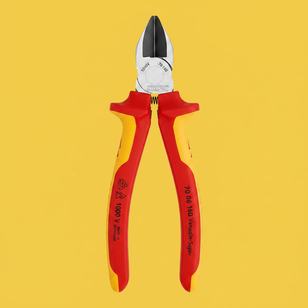 Knipex Diagonal Side Cutting Pliers 1000V 160mm - K-7006160