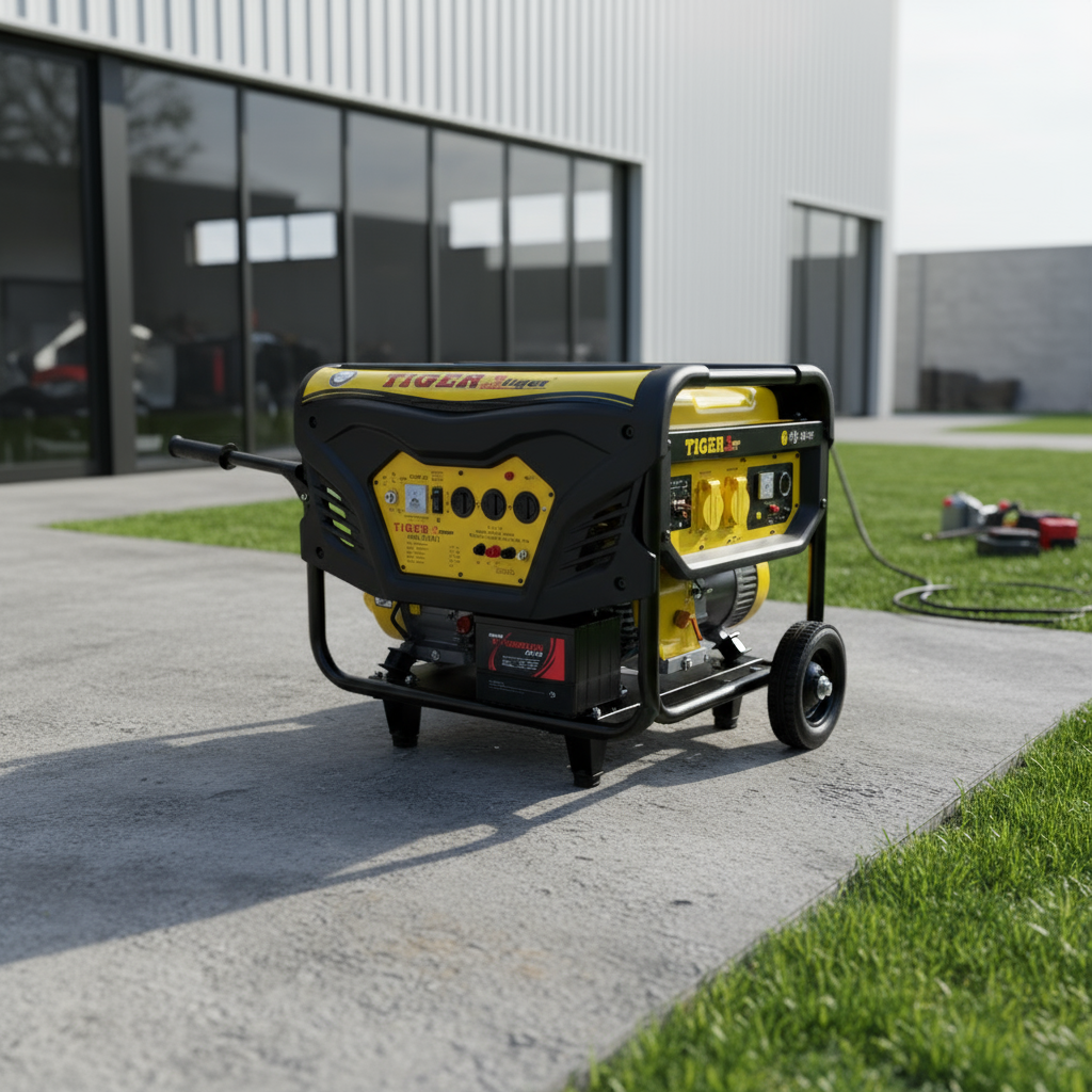 Tiger Gasoline Generator 7.0KW - TNG8800AE-B-W
