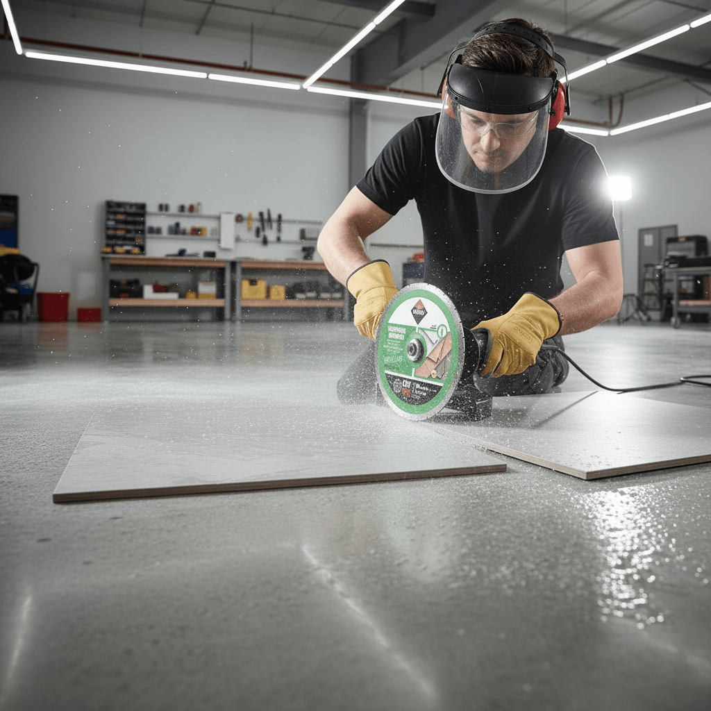 Rubi Grinding & Cutting Wheels Rubi Continuous Rim Ceramic Tile Diamond Cutting Disc 180mm - 250mm | CEV PRO Series