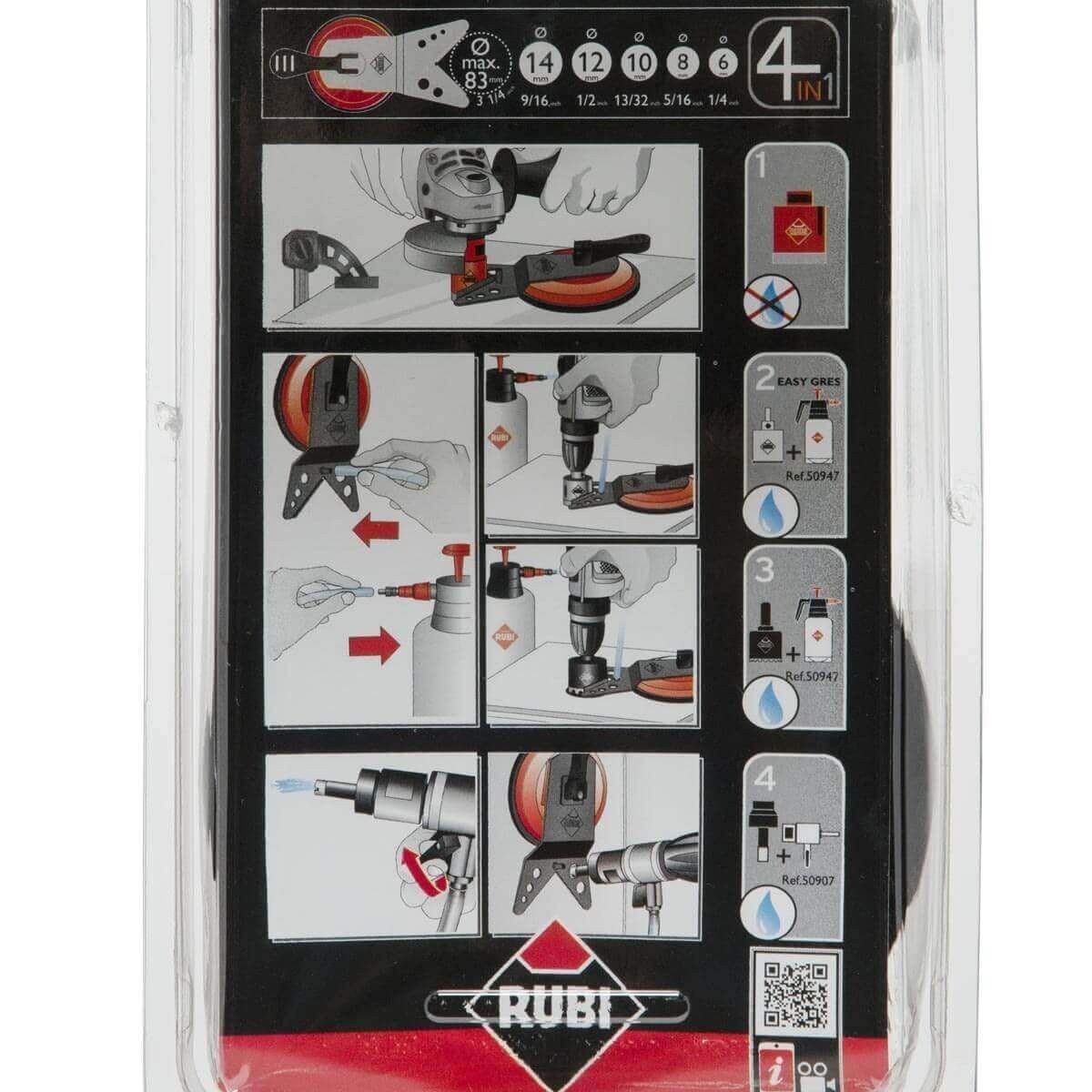 Rubi Drill Bits Rubi Easygres Drill Bits Kit - Plus