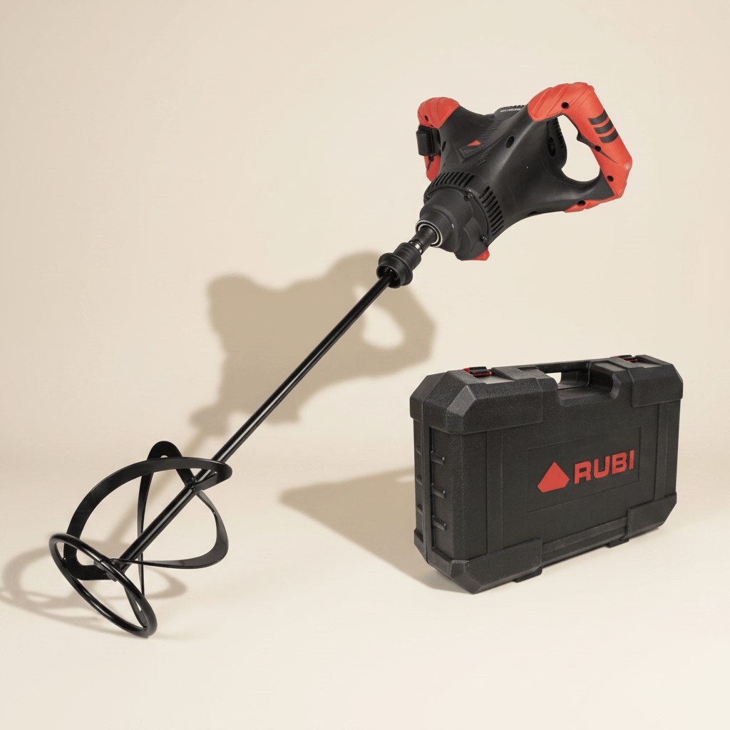 Rubi Mixer Rubi Rubimix-9 Power Max Electric Paint & Mortar Mixer with Carrying Case 2100W - RUBI-26981
