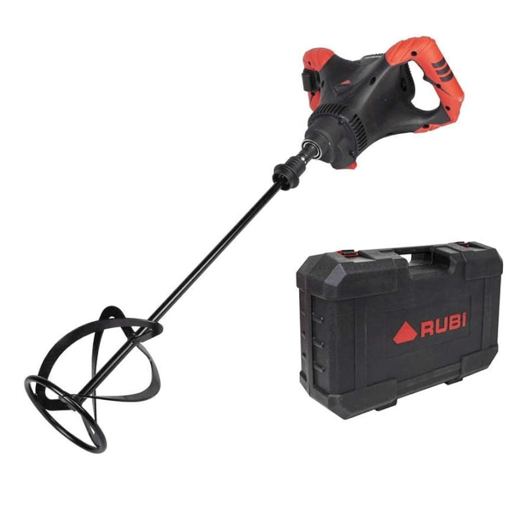 Rubi Mixer Rubi Rubimix-9 Power Max Electric Paint & Mortar Mixer with Carrying Case 2100W - RUBI-26981
